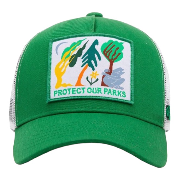 Parks Project UO Urban Outfitters Tree Hugger Trucker Cap Hat NEW - Picture 2 of 3